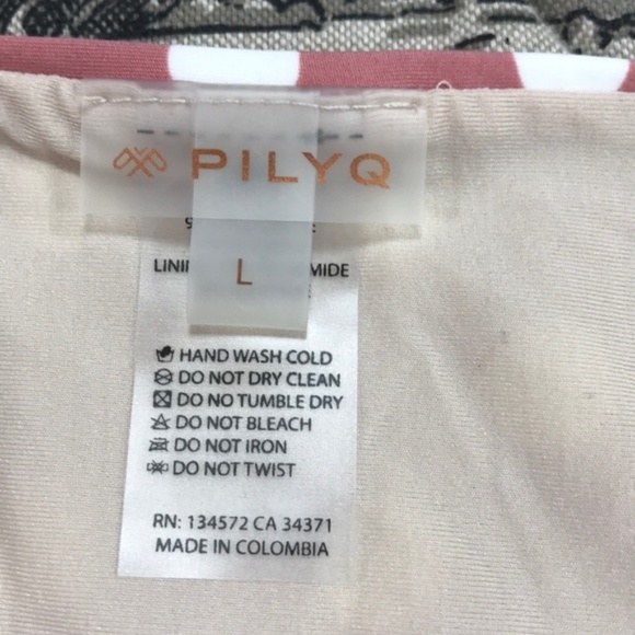 PILYQ Kimmy High Waisted Polka Dot Bikini Bottoms - Picture 8 of 8